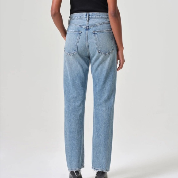 NWT Agolde 90’s Pinch Waist High Rise Straight Jeans - Picture 5 of 5